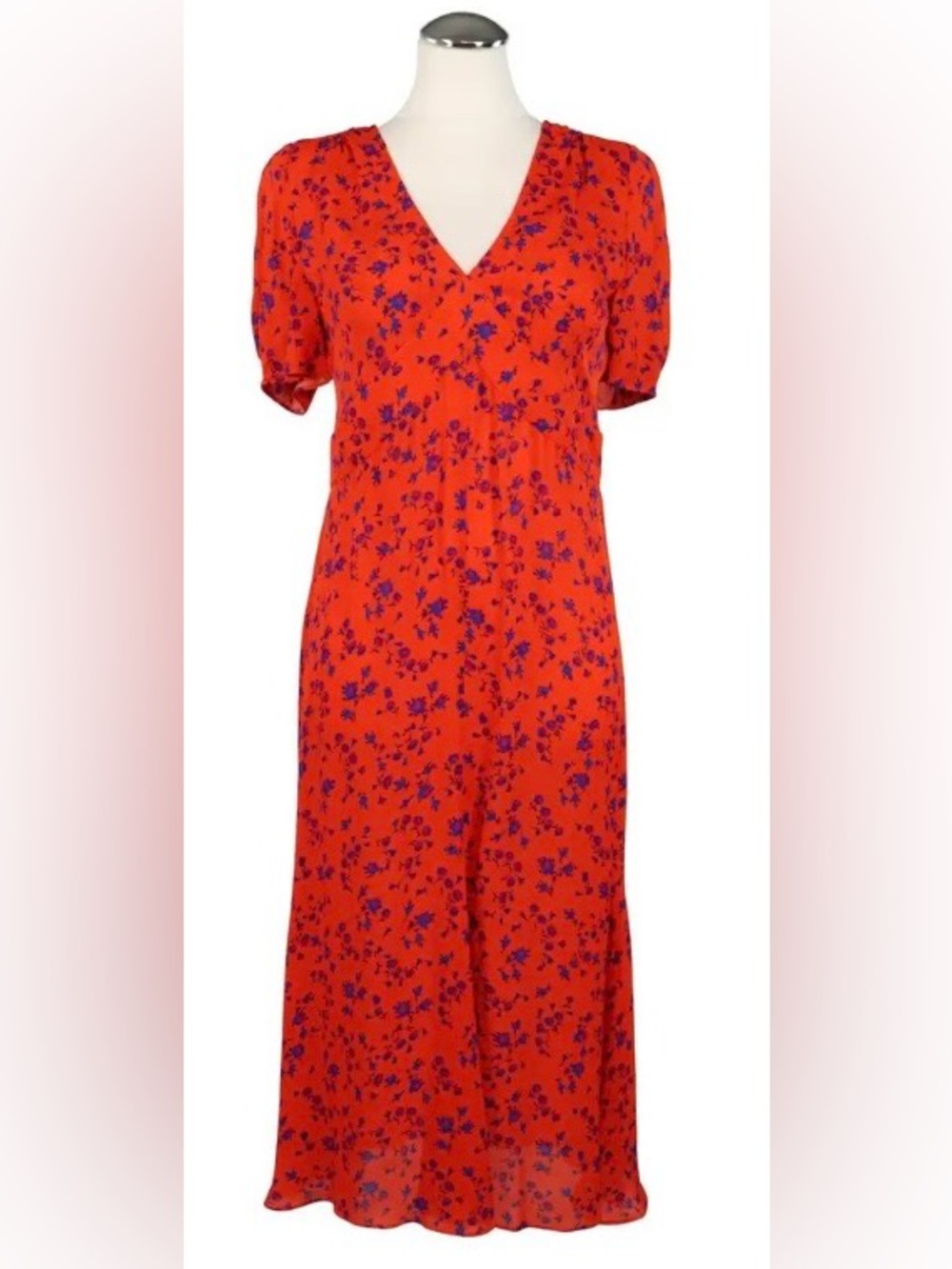 McQ for Alexander McQueen silk dress, size 6